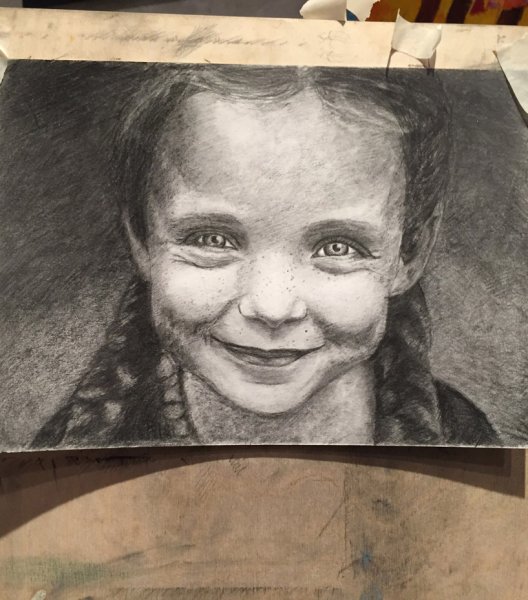 Реалистичный рисунок с Егором Матита