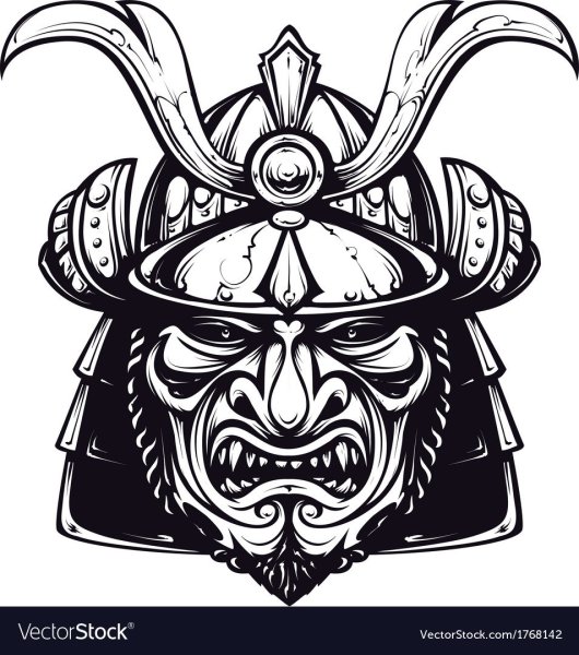 Хання маска Самурай