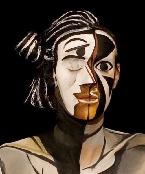 Макияж Пикассо