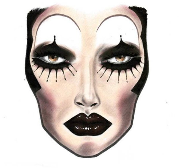 Пиковая дама грим