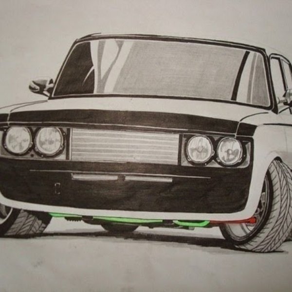 ВАЗ 2106 спереди дрифт спереди