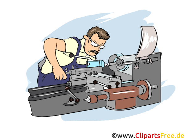 Токарь рисунок