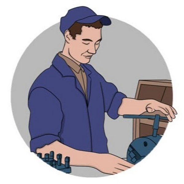 Станочник рисунок