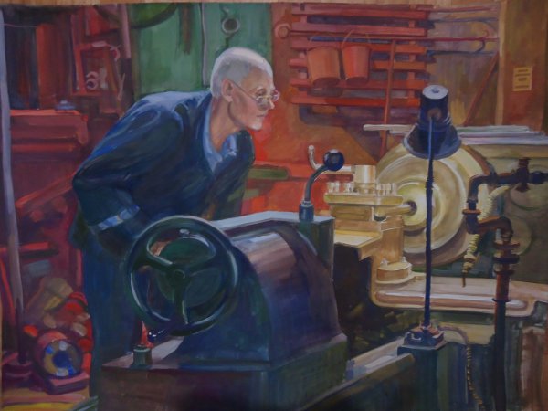 Токарь живопись