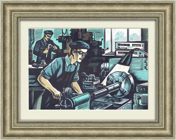 Советская линогравюра