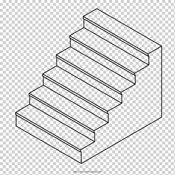 Лестница раскраска