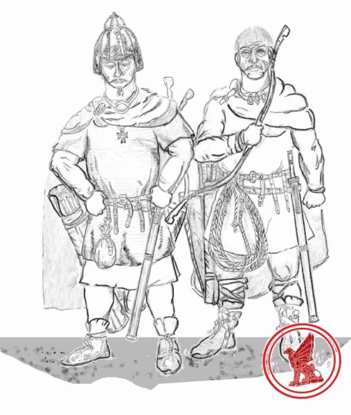 Флаг скифов Томирис Массагеты Саки