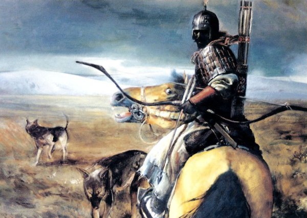 Гунны воины