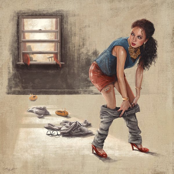 Норман Рокуэлл девочка