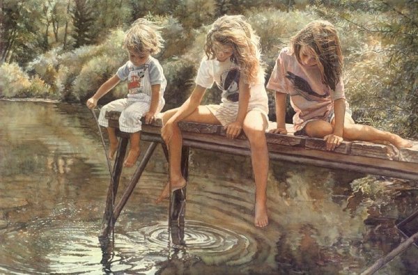 Художник Стив Хэнкс Steve Hanks