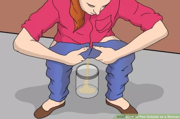 Пописать в баночку