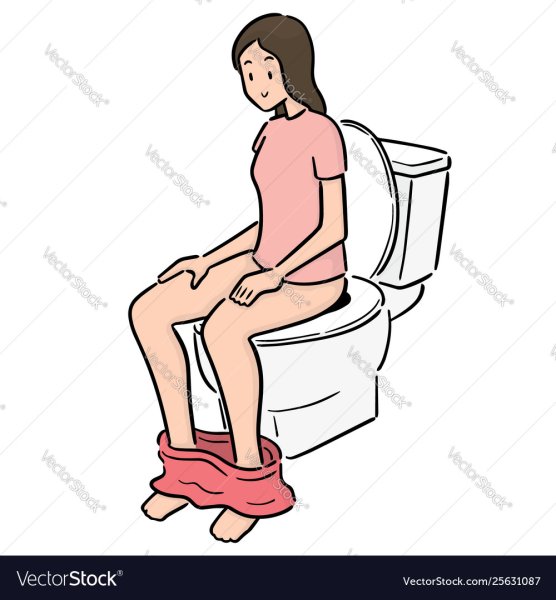 Женщина сидящая на биде