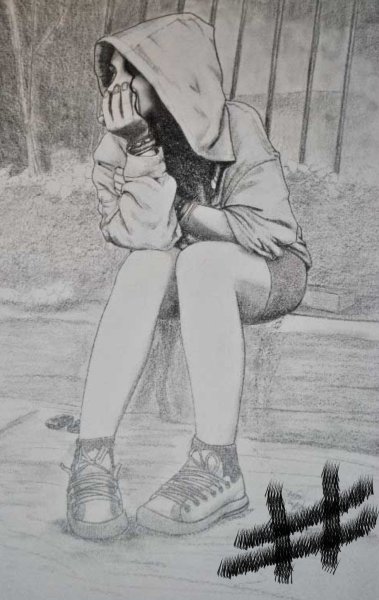 Грустные рисунки