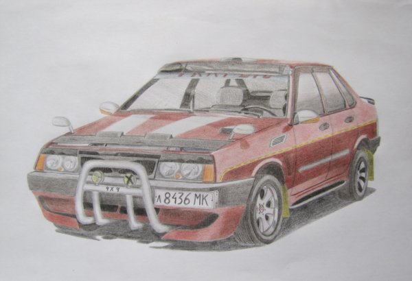 ВАЗ 21099 гоночная