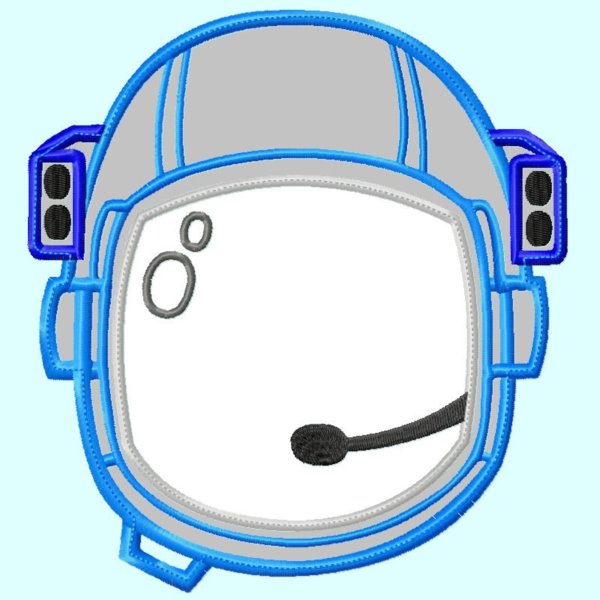 Скафандр спереди шлем