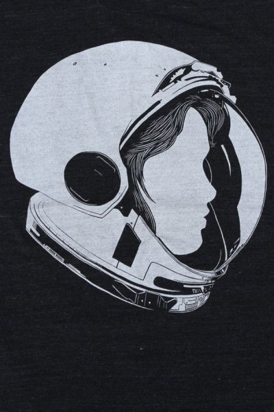 Космонавт в профиль