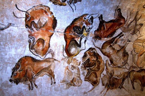 Первобытное искусство пещера Альтамира