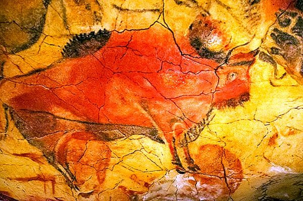 Бизон пещера Альтамира Испания