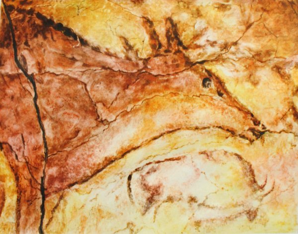 Пещера Альтамира. Верхний палеолит. Испания.