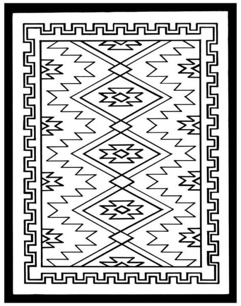 Эскиз ковра