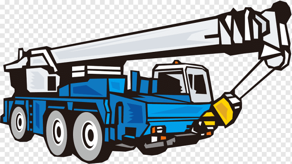Автокран вектор