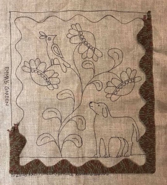 Эскиз гобелена узор