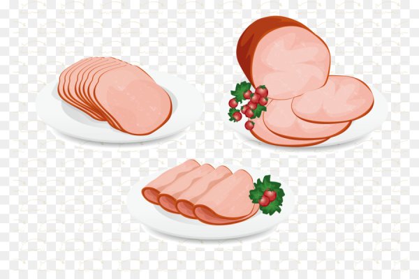 Кусок колбасы мультяшный