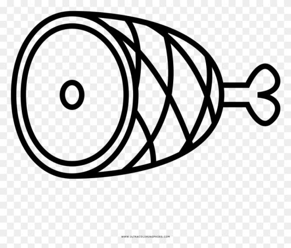 Ветчина раскраска