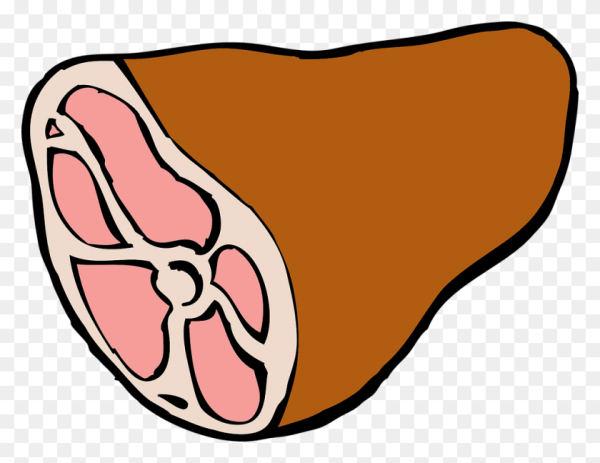 Ветчина нарисованная