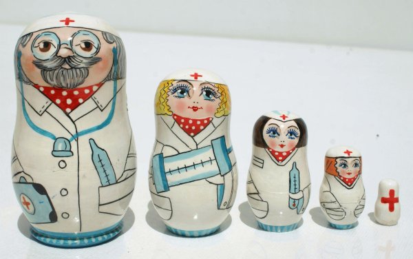 Матрешка современная