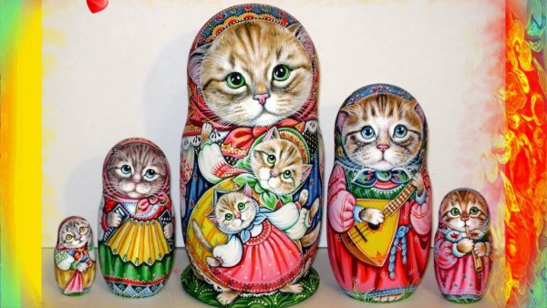 Матрешка авторская Чмелева