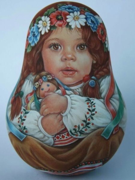 Авторские матрешки Елена Шаповалова