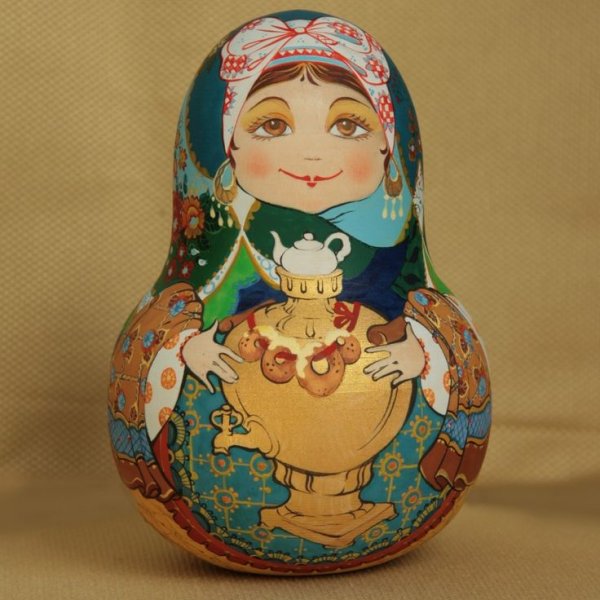 Матрешка современная роспись
