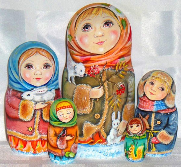 Милые матрешки