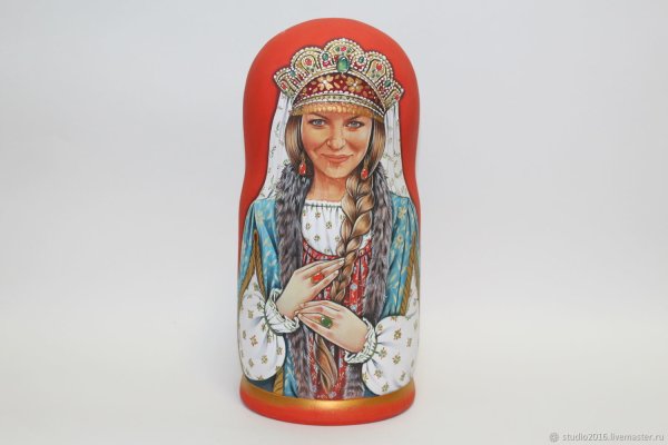 Матрешки с волосами