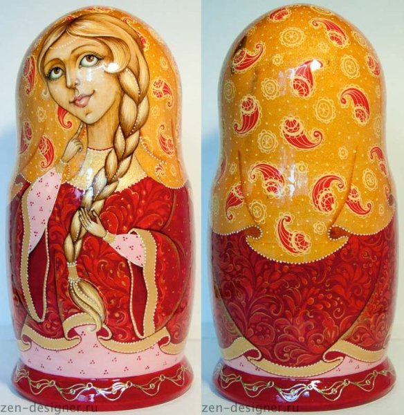 Матрешка со всех сторон