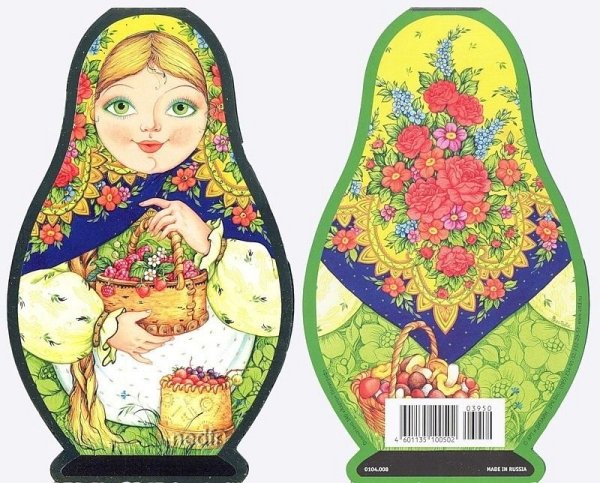 Матрешка пазл