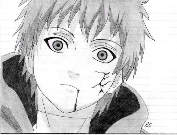 Какинарисовать Сасори