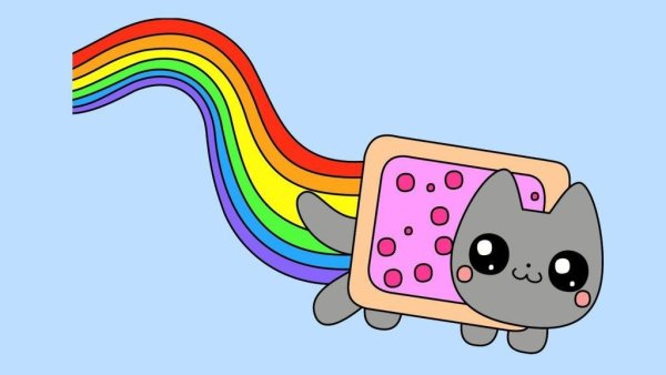 Как нарисовать нян Кэта