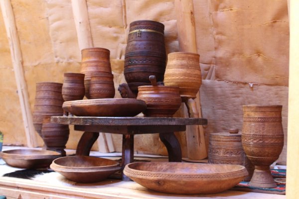 Якутская Национальная посуда Кытыйа