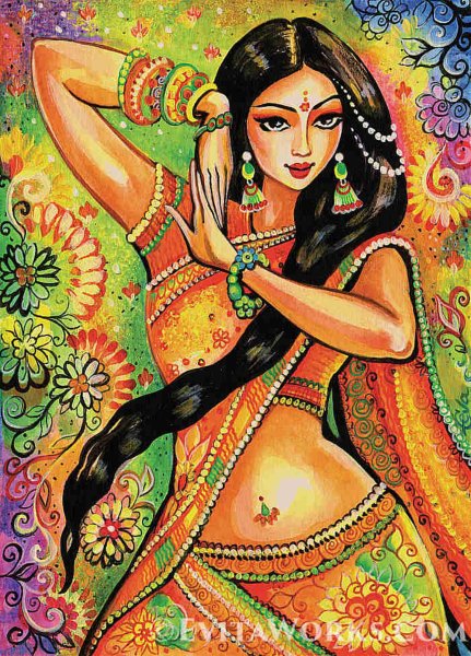 Индианка мультяшная