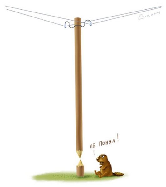 Электрические столбы для детей