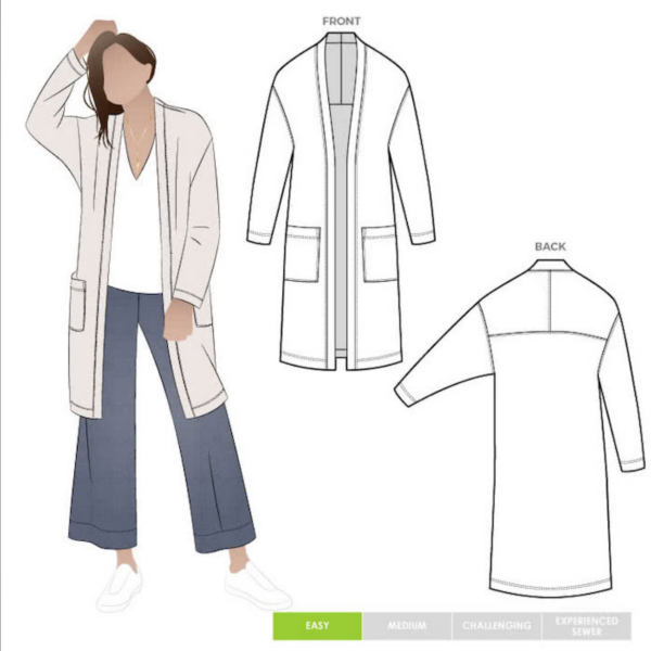 Вязаные кардиганы спицами для женщин со схемами