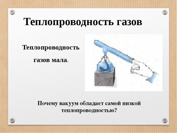 Теплопроводность физика