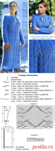 Вязаные кардиганы спицами со схемами для полных женщин