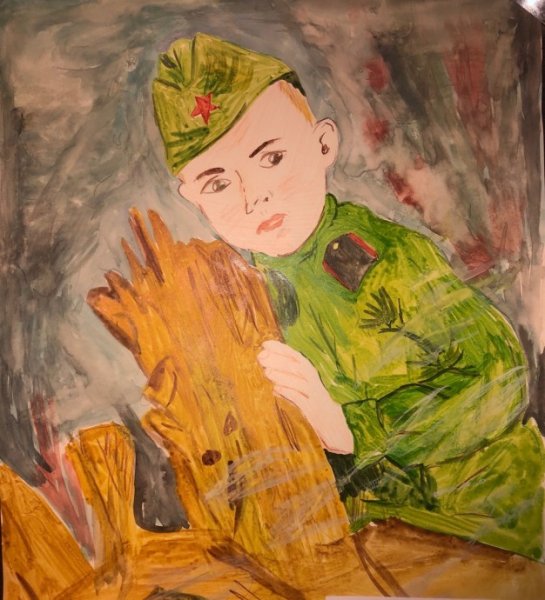 Рисунок на тему война