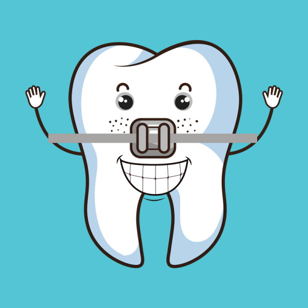 Брекеты нарисованные