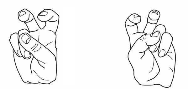 Жест кавычки