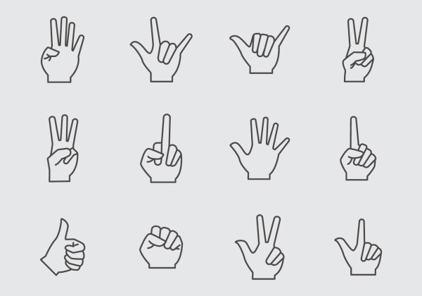 Знаки руками