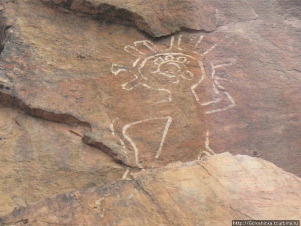 Наскальные рисунки Тамгалы-тас Казахстан